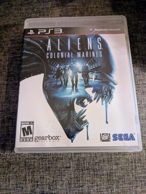 PS3 Game Aliens: Colonial Marines.